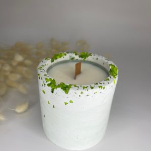 Işıltı Serisi Beton Mum 1