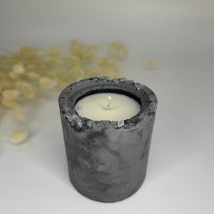Midi Işıltı Serisi Beton Mum 1